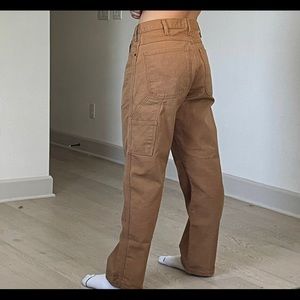super cute brown carpenter pants🤎🤎